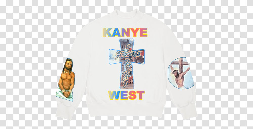 Buy Jesus Is King Merch Kanye West Jesus Is King Merch, Apparel, Sweatshirt, Sweater Transparent Png