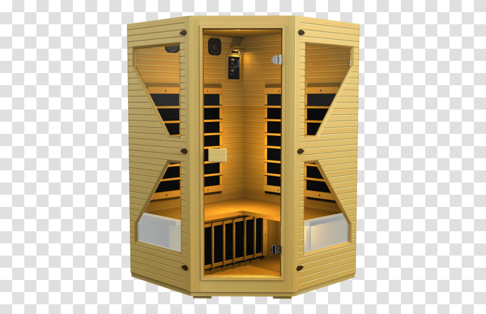 Buy Jnh Commercial Corner Carbon Far Infrared Sauna Plywood, Housing, Building, Toolshed, Outdoors Transparent Png