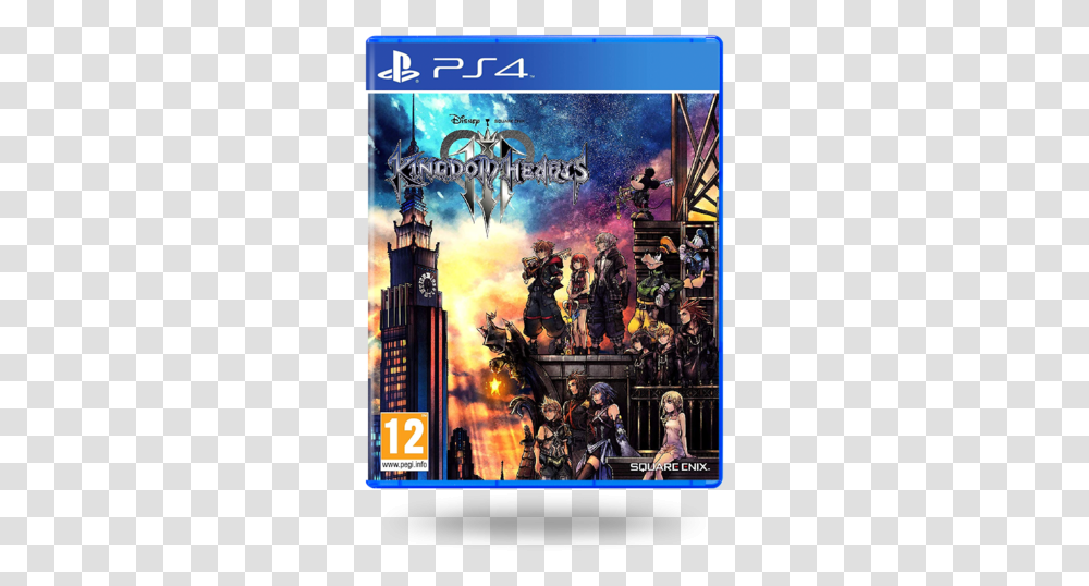 Buy Kingdom Hearts Iii Ps4 Cd Kingdom Hearts 3 For Ps4, Person, Human, Poster, Advertisement Transparent Png