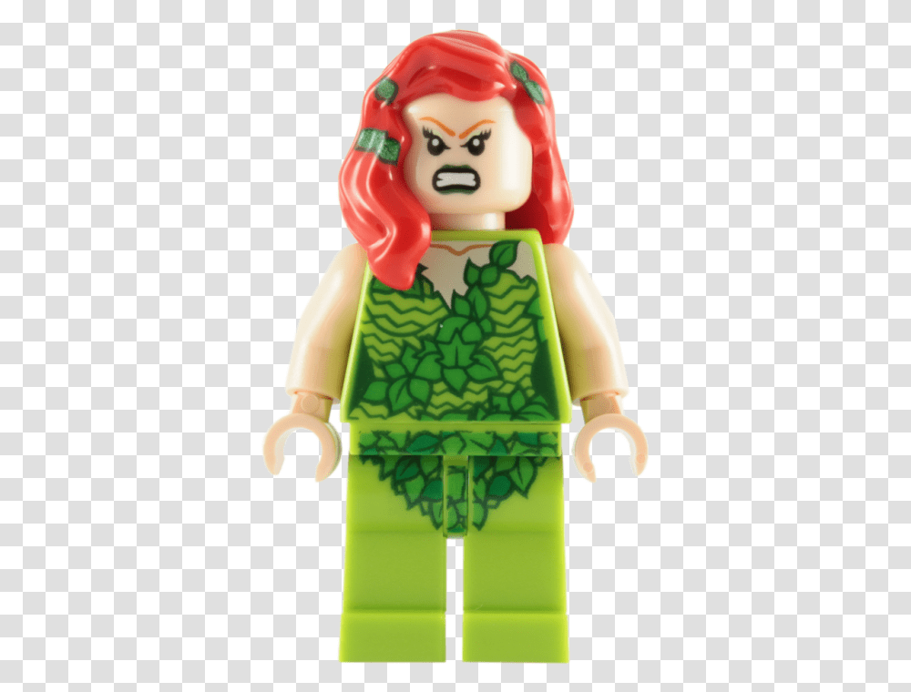 Buy Lego Poison Ivy Minifigure The Daily Brick, Toy, Doll, Figurine, Person Transparent Png