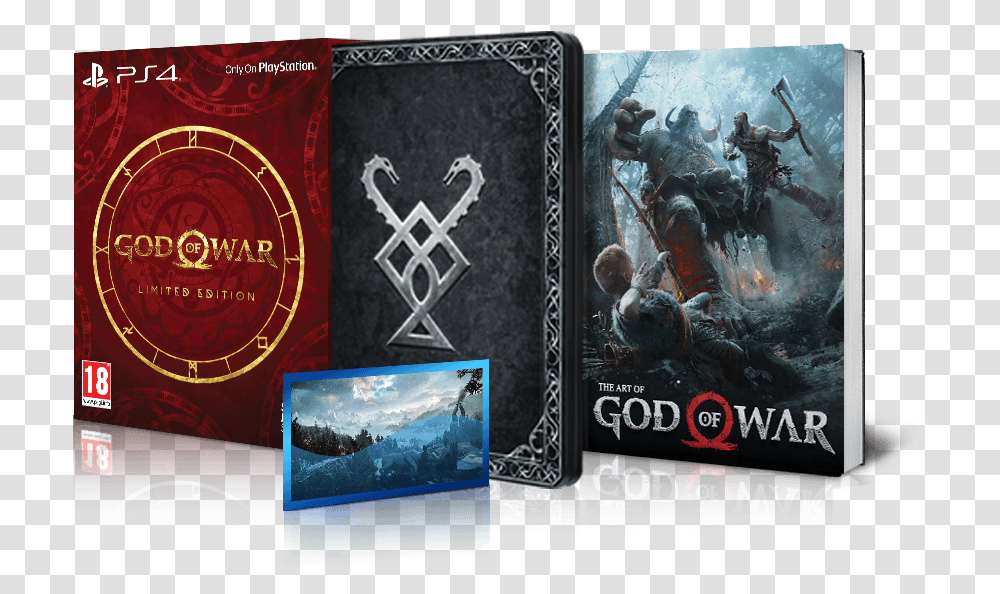 Buy Now God Of War Ps4 Games God Of War Limited Edition, Person, Human, Text, Quake Transparent Png