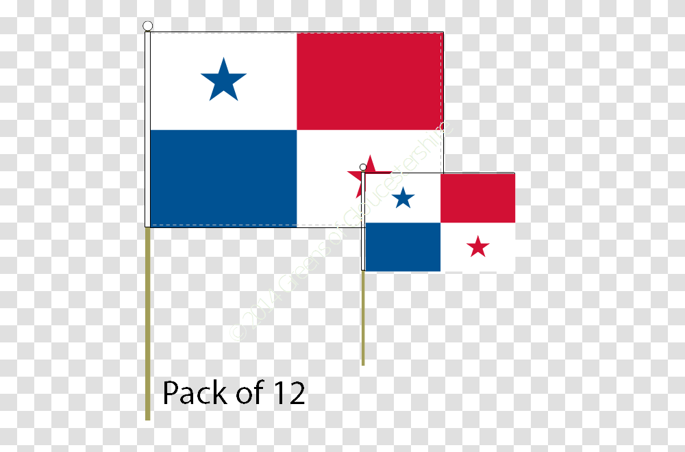Buy Panama Hand Waving Flags, Number, Star Symbol Transparent Png