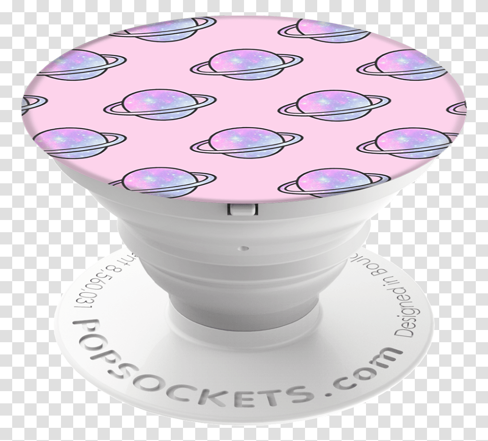 Buy Popsockets Saturn Popsocket Holographic, Porcelain, Art, Pottery, Tabletop Transparent Png