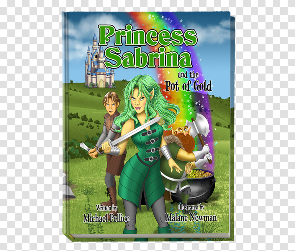 Buy Princess Sabrina And The Pot Of Gold Childrens Princess Sabrina Pot Of Gold, Person, Poster, Advertisement, Paper Transparent Png