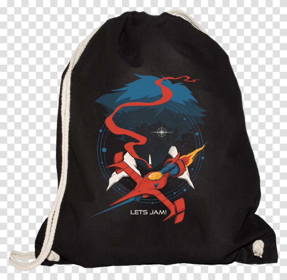 Buy Retro Space Cowboy Gymsac Supergeekde Bebop, Backpack, Bag, Hoodie, Sweatshirt Transparent Png