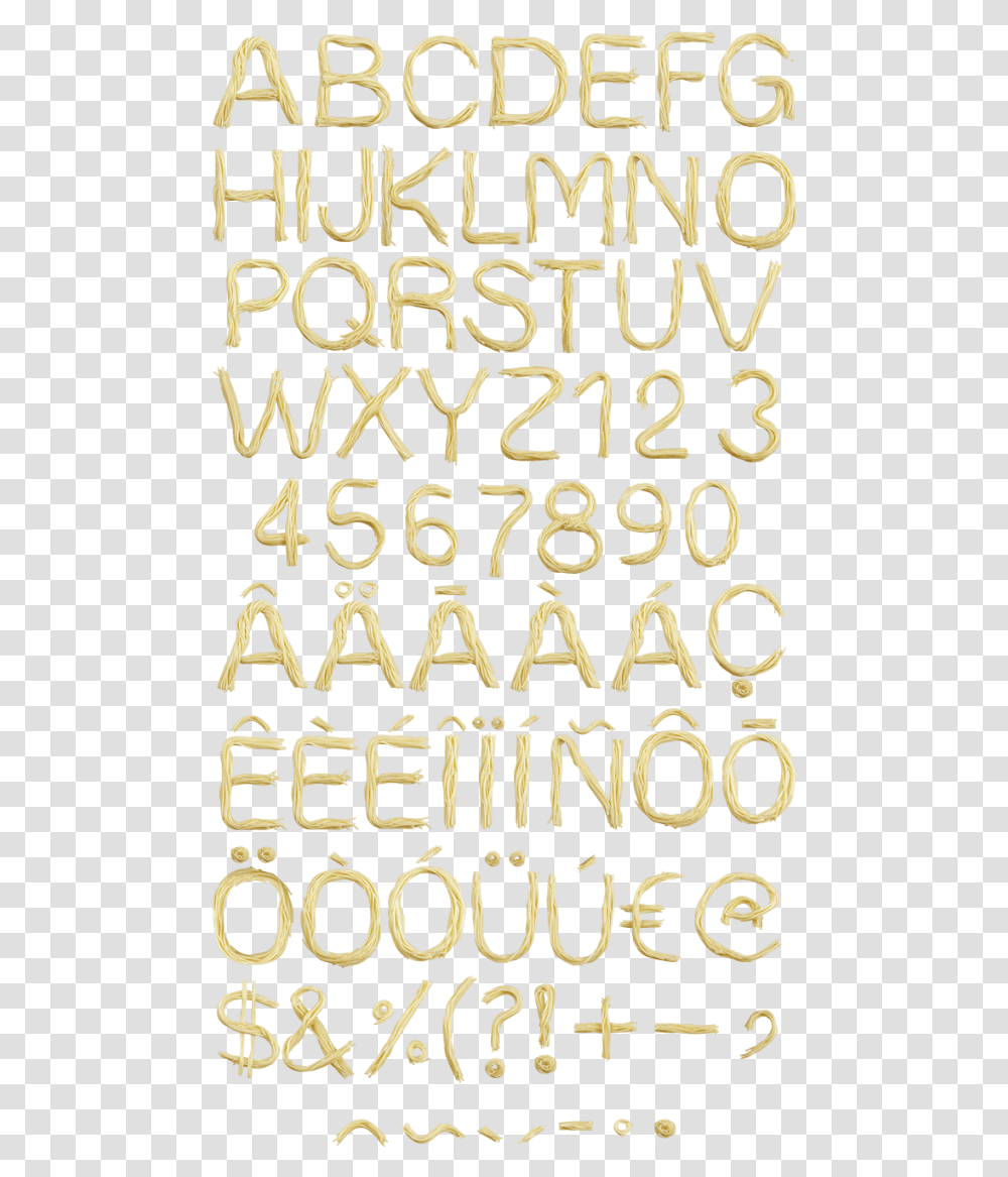 Buy Spaghetti Font Tasty Typeface Made Dot, Text, Alphabet, Number, Symbol Transparent Png