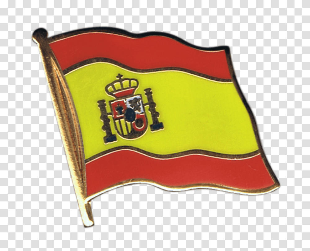 Buy Spain Flag Pins, Emblem, Logo, Trademark Transparent Png
