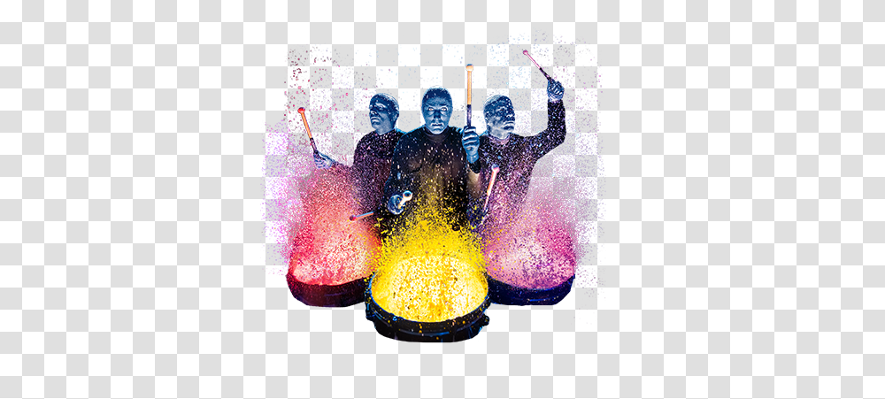 Buy Tickets For New York Blue Man Group, Person, Festival, Crowd, Club Transparent Png
