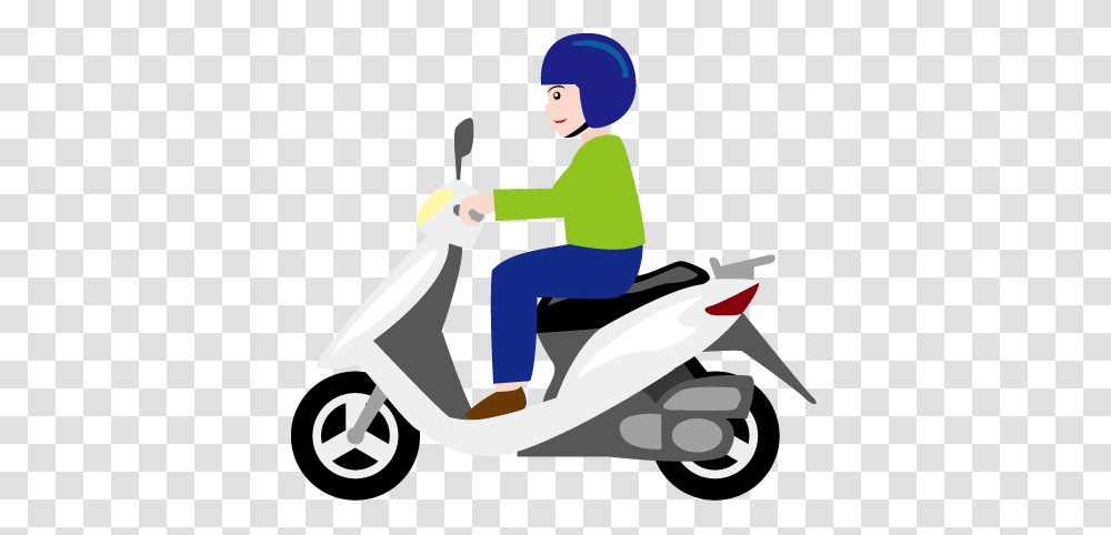 Buy Two Wheeler Insurance And Be Tension Free Kureshmane Medium, Vehicle, Transportation, Scooter, Person Transparent Png