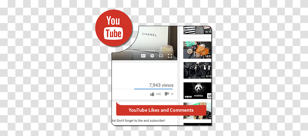 Buy Youtube Likes And Comments Boost Followers Like, File, Text, Electronics, Webpage Transparent Png