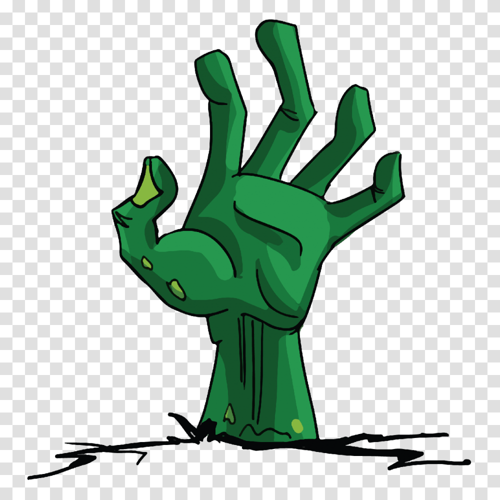 Buy Zombie Comic Artwork For Ui Graphic Assets, Green, Alien, Hand, Figurine Transparent Png