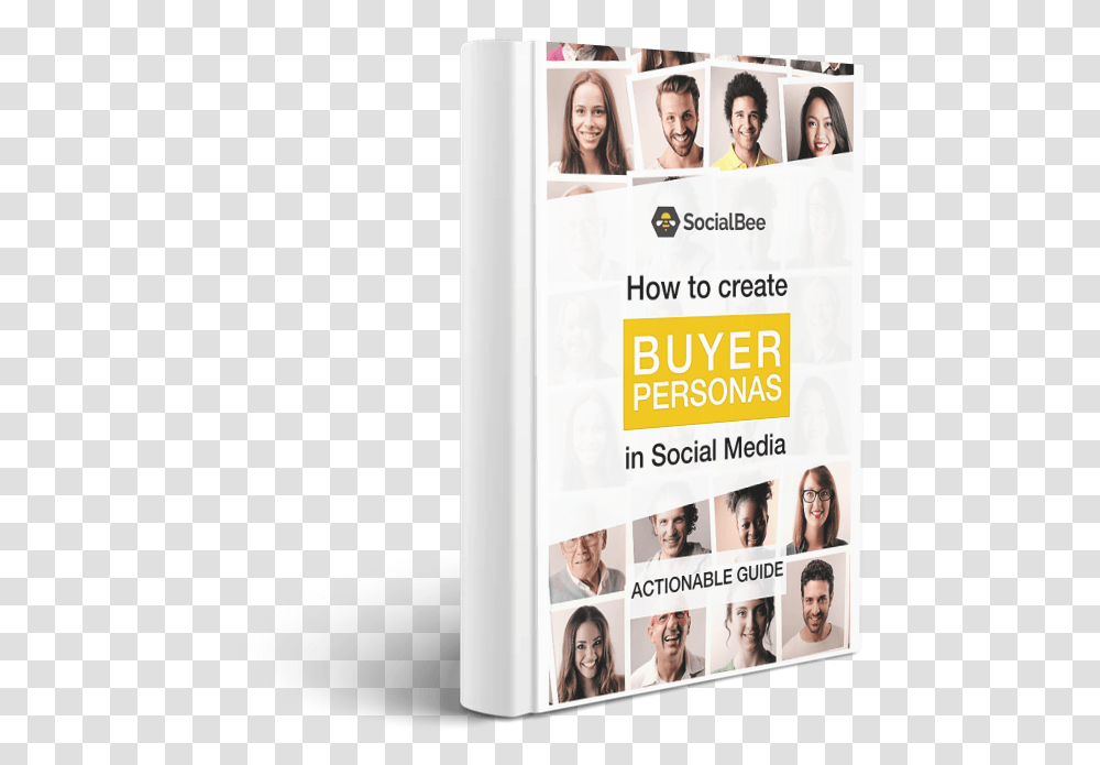 Buyer Personas In Social Media Guide Download Now Socialbee Graphic Design, Human, Electronics, Phone, Advertisement Transparent Png