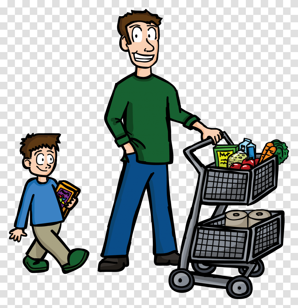 Buying Club Concord Food Co Op, Person, Human, Shopping Cart, Elf Transparent Png