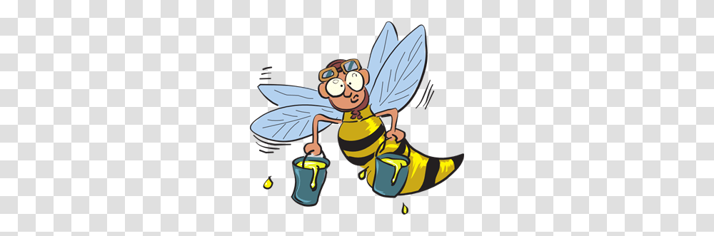 Buzy Honey Bee Clip Art For Web, Insect, Invertebrate, Animal, Wasp Transparent Png