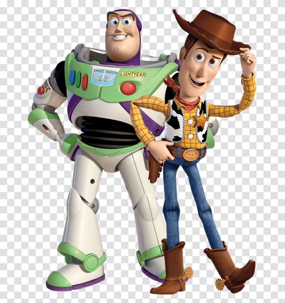 Buzz And Woody, Hat, Apparel, Toy Transparent Png