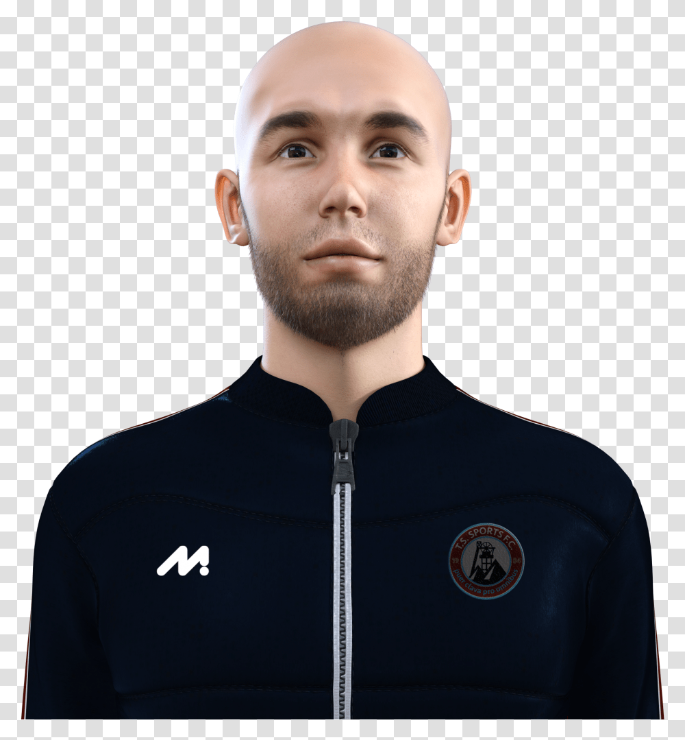 Buzz Cut Player, Apparel, Person, Jacket Transparent Png