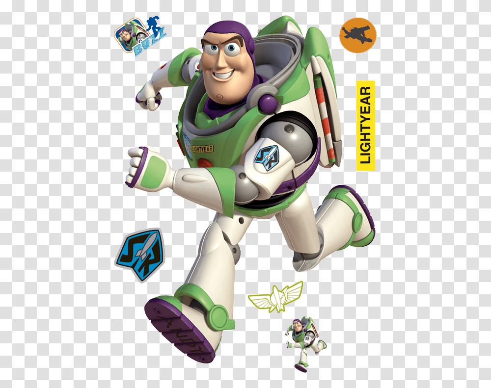 Buzz Lightyear, Toy, Robot, Figurine Transparent Png