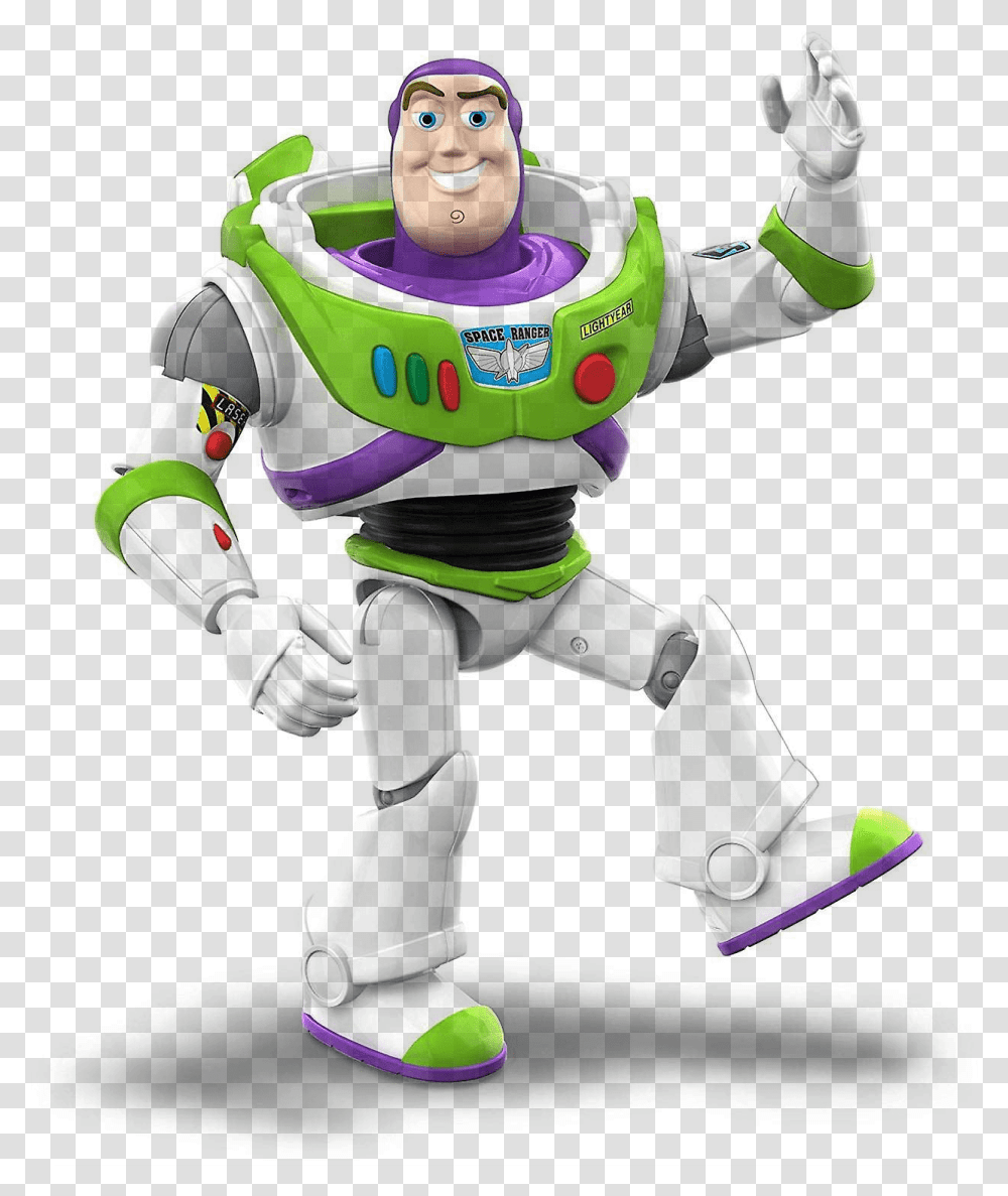 Buzz Lightyear Toy Story 4 Characters, Green, Person, Human, Robot Transparent Png