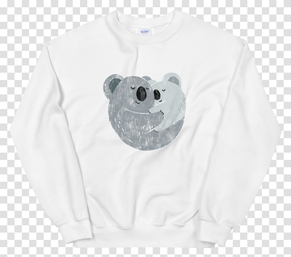 Buzzfeed Australia Koala Love Sweatshirt Koala, Clothing, Apparel, Sweater, Sleeve Transparent Png