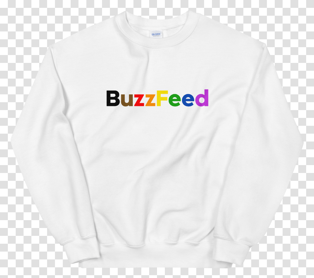 Buzzfeed Pride 2020 Sweatshirt Long Sleeve, Clothing, Apparel, Sweater Transparent Png