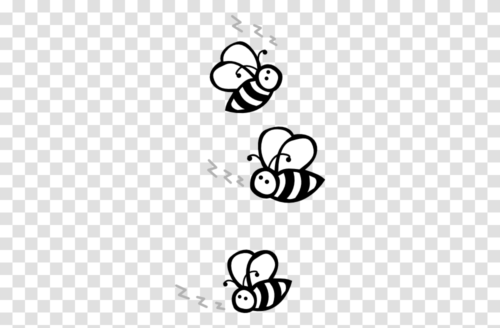 Buzzing Bees Clip Art, Stencil, Wasp, Insect, Invertebrate Transparent Png