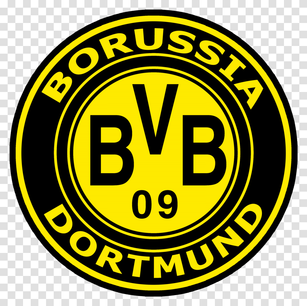 Bvb Logo Borussia Dortmund Logo, Trademark, Badge Transparent Png
