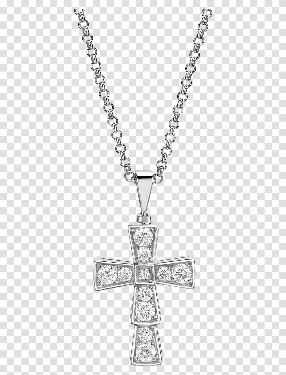 Bvlgari Cross Necklace, Pendant, Jewelry, Accessories Transparent Png