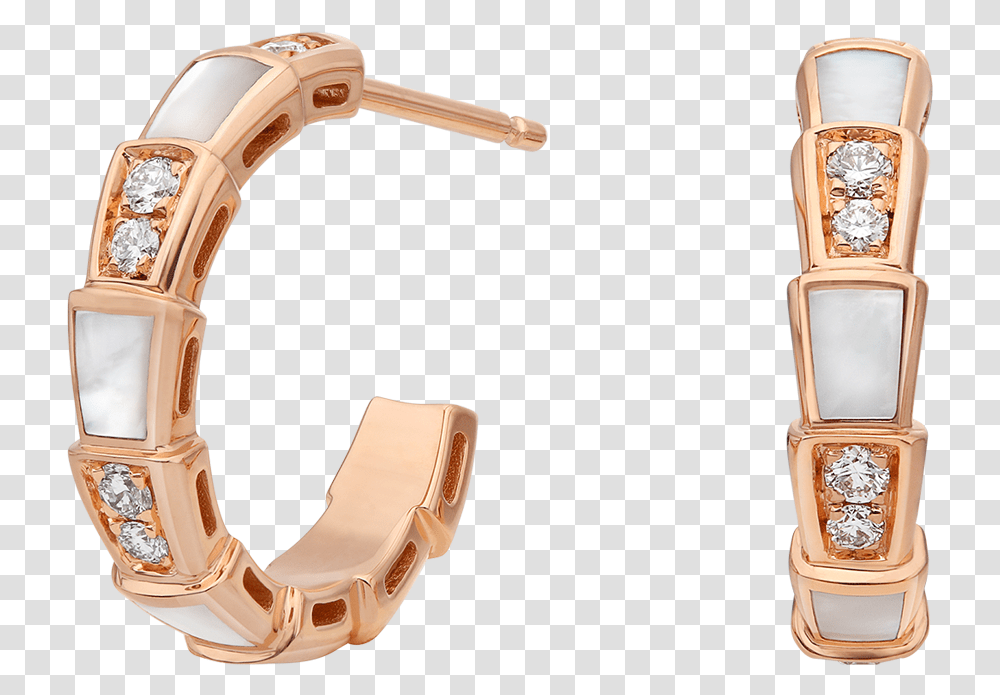 Bvlgari Rose Gold Serpenti Earrings, Wristwatch, Sink Faucet, Leisure Activities, Interior Design Transparent Png