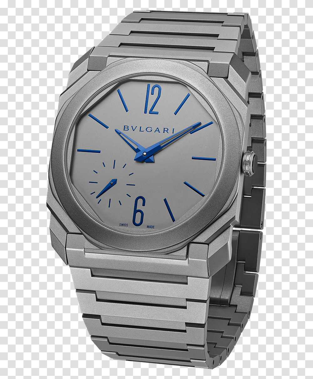 Bvlgari Watch Octo Finissimo, Wristwatch, Clock Tower, Architecture, Building Transparent Png