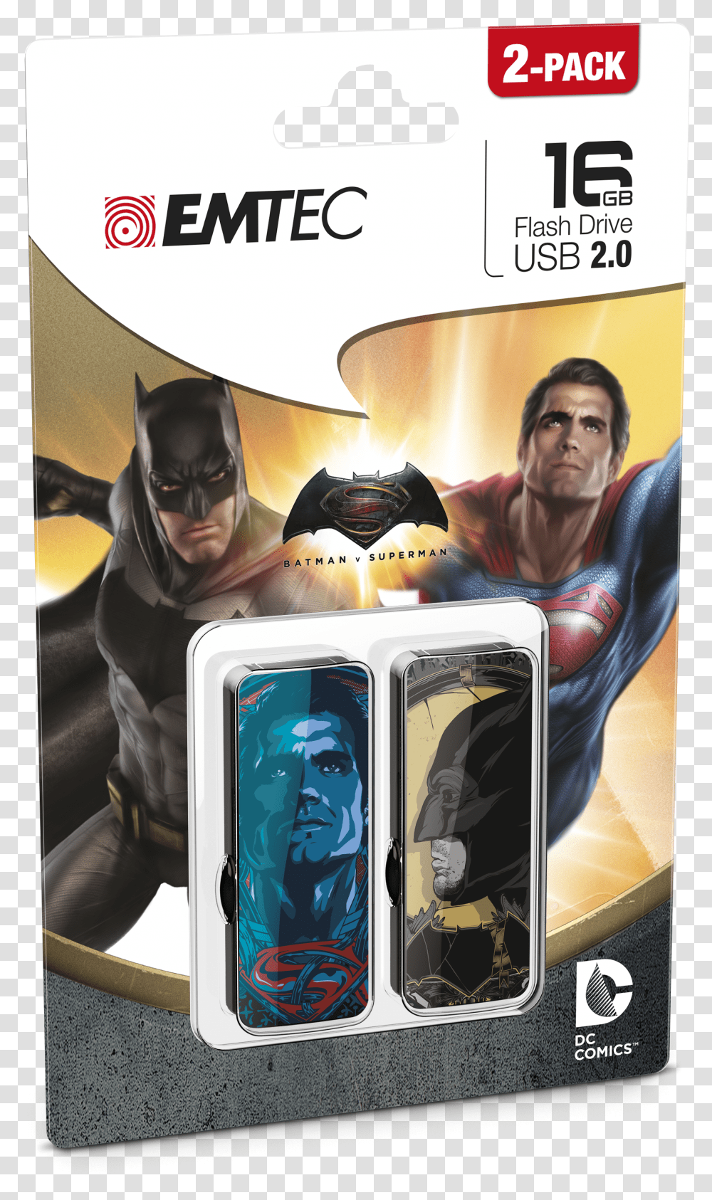 Bvs Superman 2 Pack Cardboard Batman Vs Superman Transparent Png