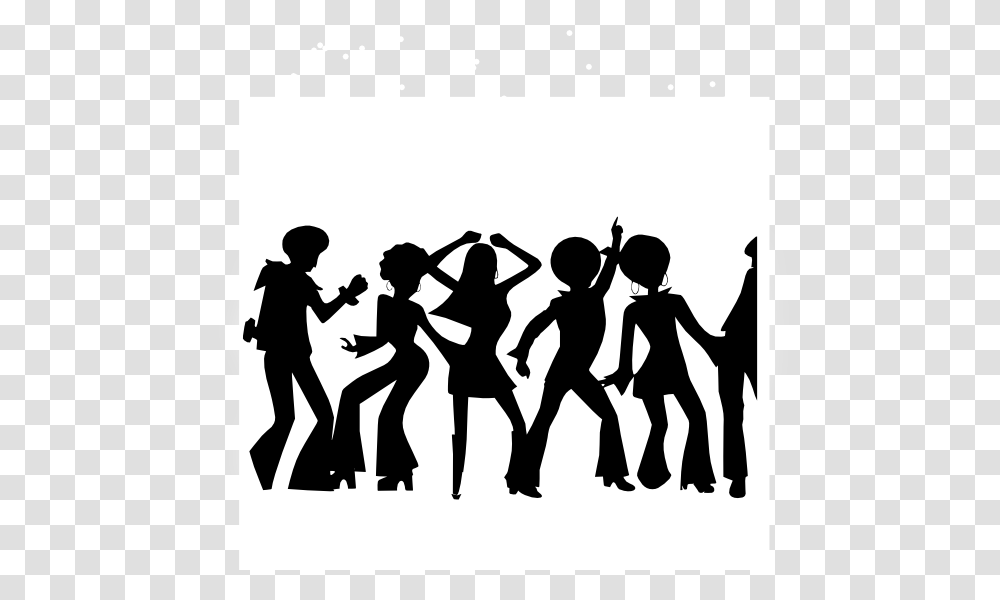 Bw Disco Clip Art, Person, Silhouette, People, Leisure Activities Transparent Png