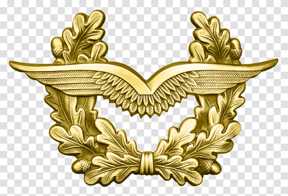Bw Schirmmtze Luftwaffe Gold German Air Force, Lace, Chandelier, Lamp, Pattern Transparent Png