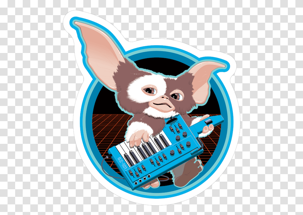 By Craig Drake Gremlins Sticker, Mammal, Animal, Cat, Pet Transparent Png