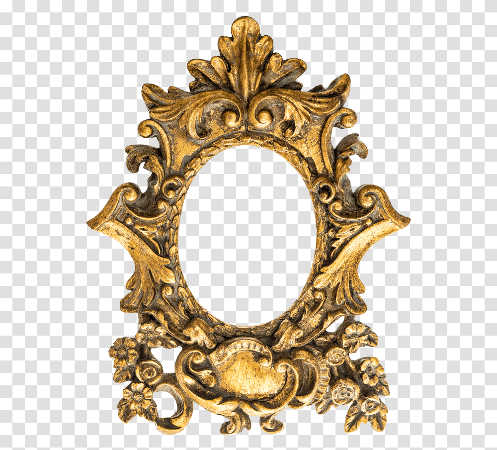 By Lilithdemoness From Golden Frames For Posters, Cross, Bronze, Mirror Transparent Png