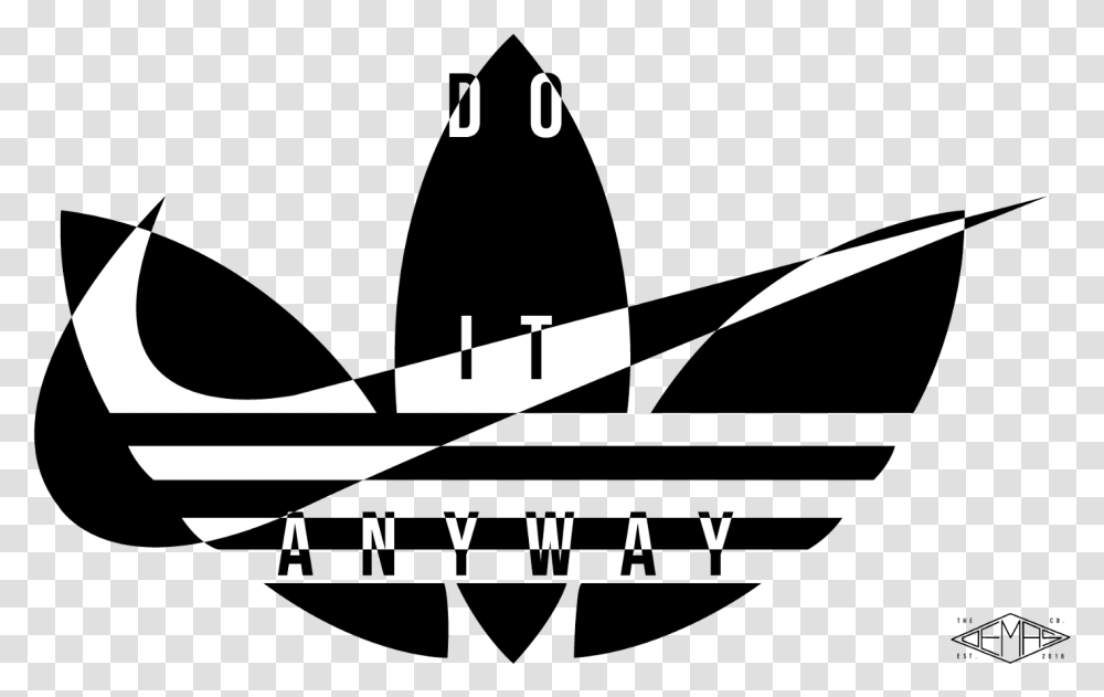 By Noel Demas Original Adidas Logo, Arrow, Vehicle Transparent Png