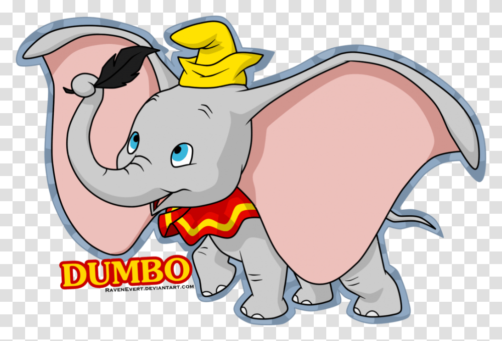 By Ravenevert Elephant Clipart Dumbo, Animal, Mammal, Wildlife, Horse Transparent Png