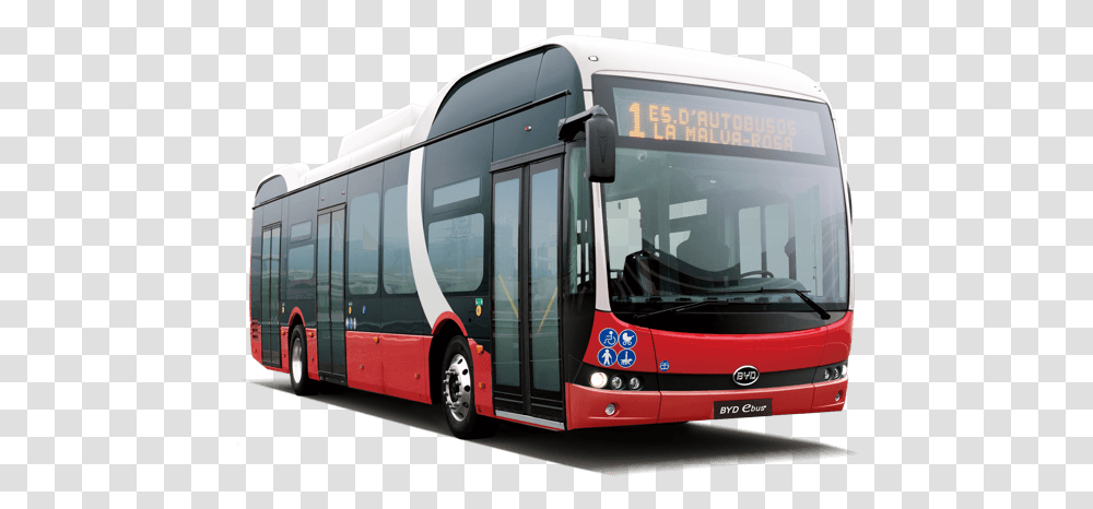 Byd Europe Byd Bus, Vehicle, Transportation, Tour Bus, Person Transparent Png