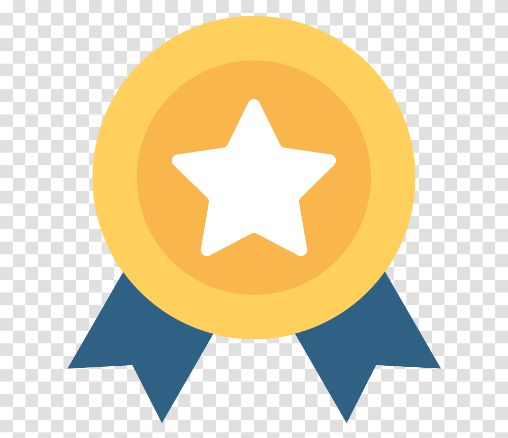 Bytable Foods Star Badge Icon, Gold, Trophy, Symbol, Star Symbol Transparent Png