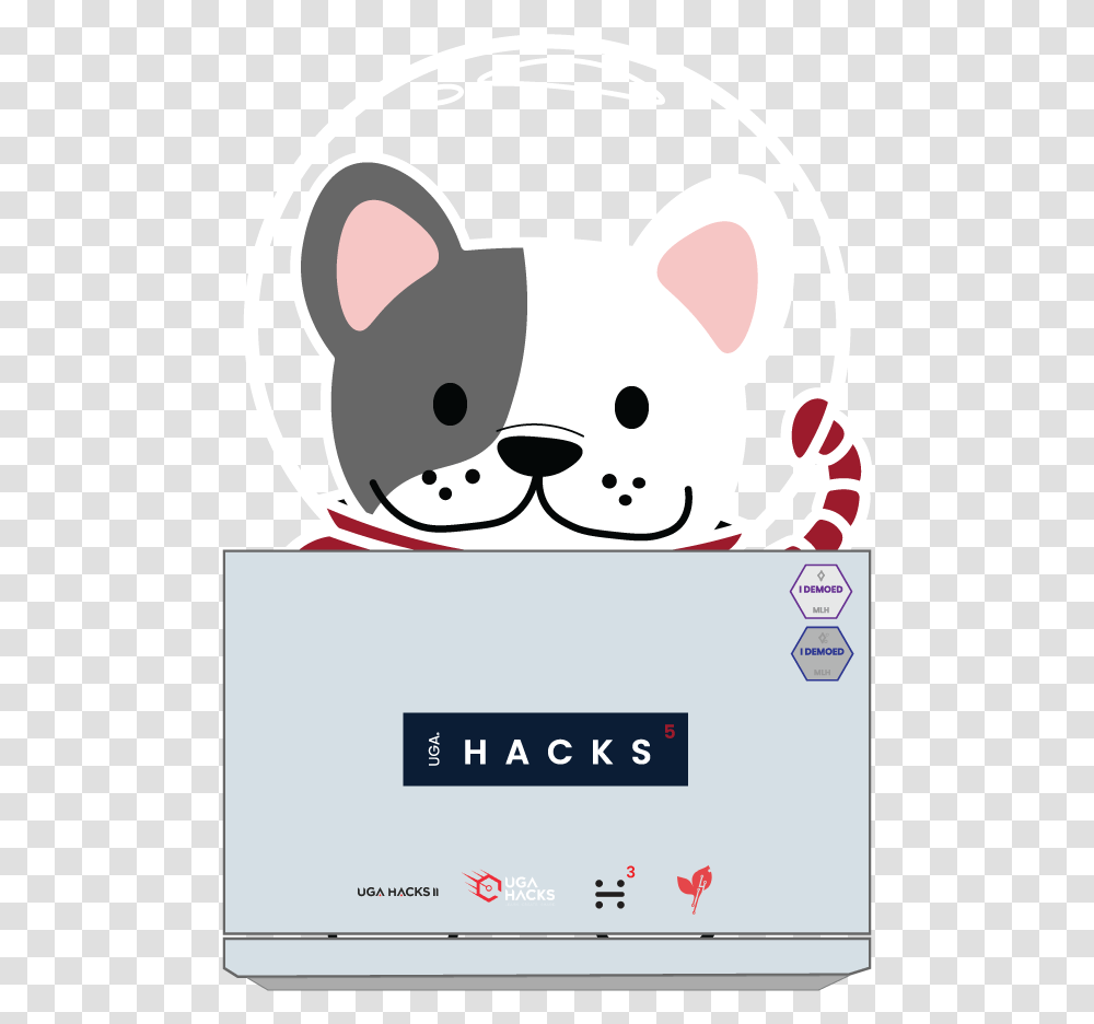 Byte Typing Away On The Laptop Cartoon, Label, Pillow, Cushion Transparent Png