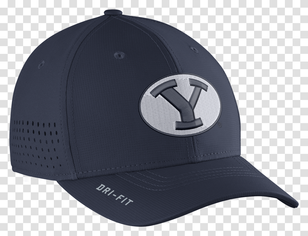 Byu Cougars Structured Stretch Fit Cap For Baseball, Clothing, Apparel, Baseball Cap, Hat Transparent Png