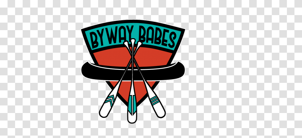 Byway Babes Continue Canoe Trip Across Nwo Kenora, Oars, Logo, Trademark Transparent Png