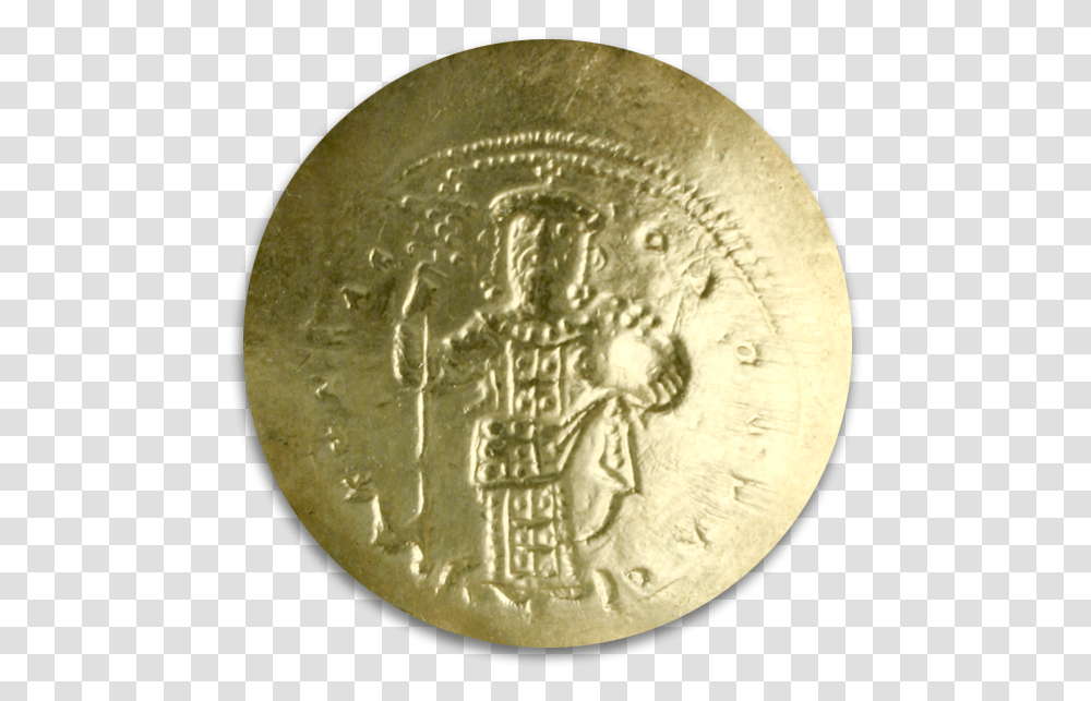 Byzantine Empire Constantine Coin, Money, Gold, Moon, Outer Space Transparent Png