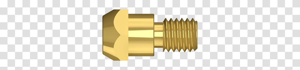 Bzl Tip Adaptor M6 Parweld, Gold, Brass Section, Musical Instrument, Weapon Transparent Png