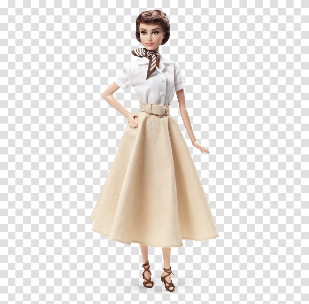 C 13 Main Roman Holiday Audrey Hepburn Costume, Apparel, Doll, Toy Transparent Png