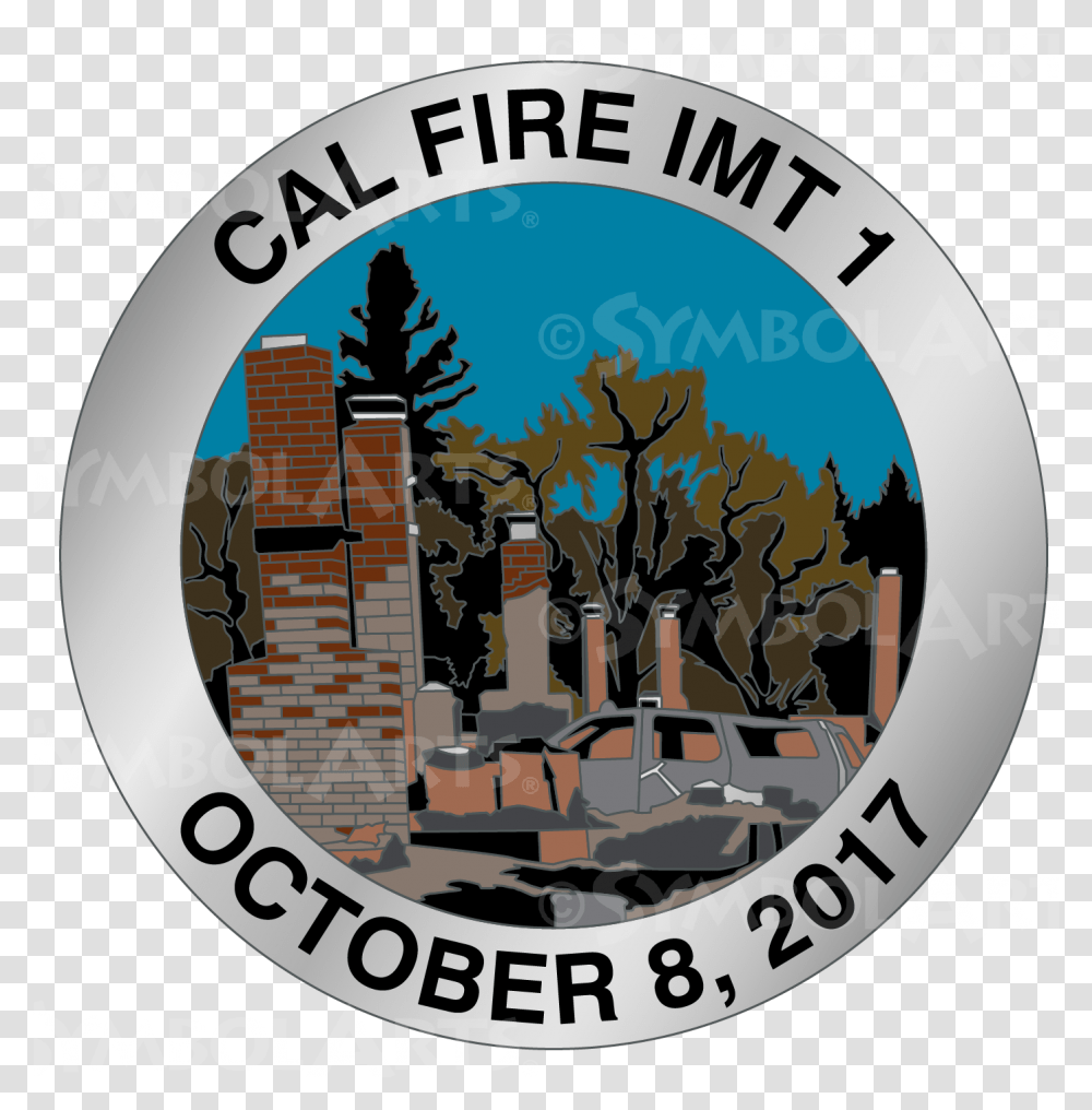 C 154283 Los Angeles Fire Deptcoin Central Lnu California Circle, Label, Text, Logo, Symbol Transparent Png