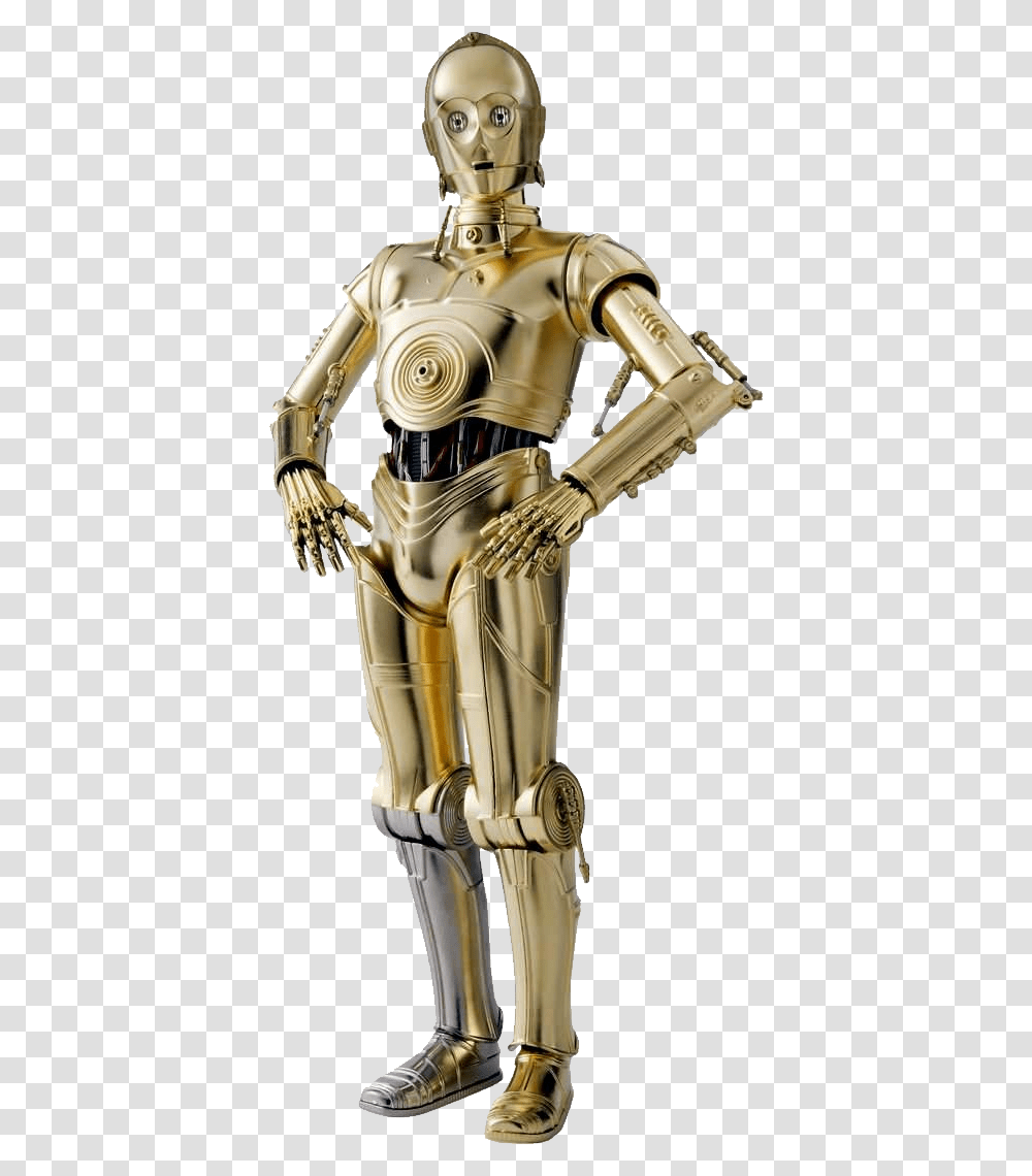 C 3po Star Wars, Toy, Robot Transparent Png