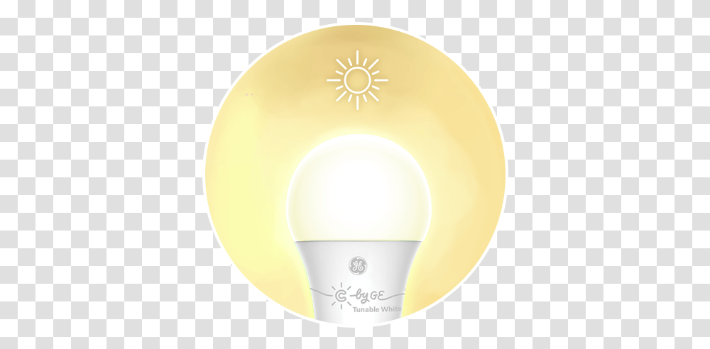 C By Ge Tunable White Incandescent Light Bulb, Lamp, Lightbulb Transparent Png