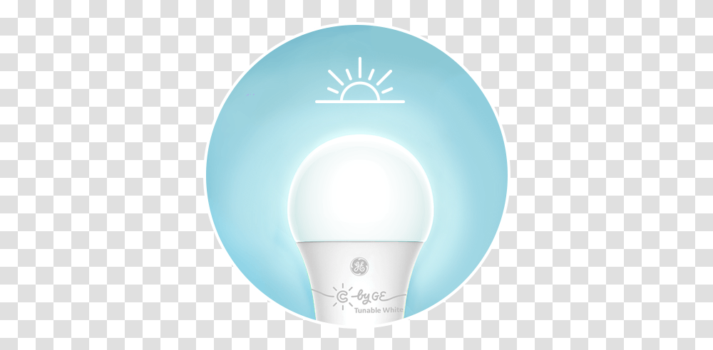 C By Ge Tunable White Incandescent Light Bulb, Lightbulb, Disk Transparent Png