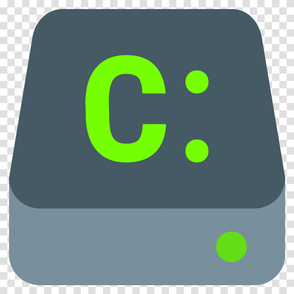 C Drive Icon, Clock, Digital Clock Transparent Png