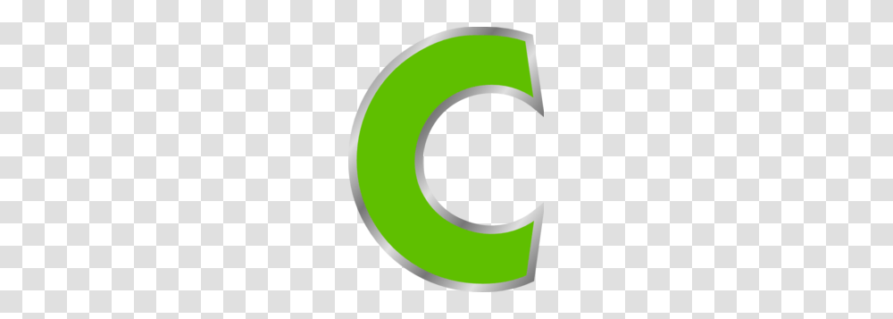 C Green Clip Art, Tennis Ball, Sport, Sports Transparent Png